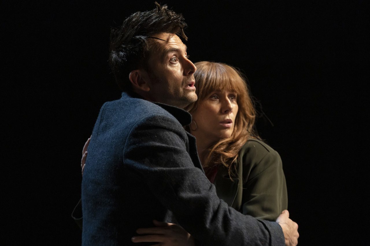 David Tennant and Catherine Tate as the Doctor and Donna Noble