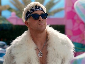 Ryan Gosling dans le rôle de Ken dans Barbie.