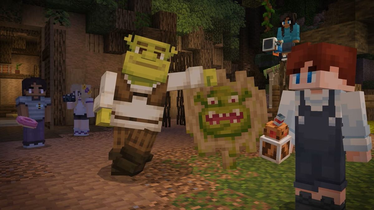 Shrek est enfin arrivé sur Minecraft, mais seulement pour les prochains jours
