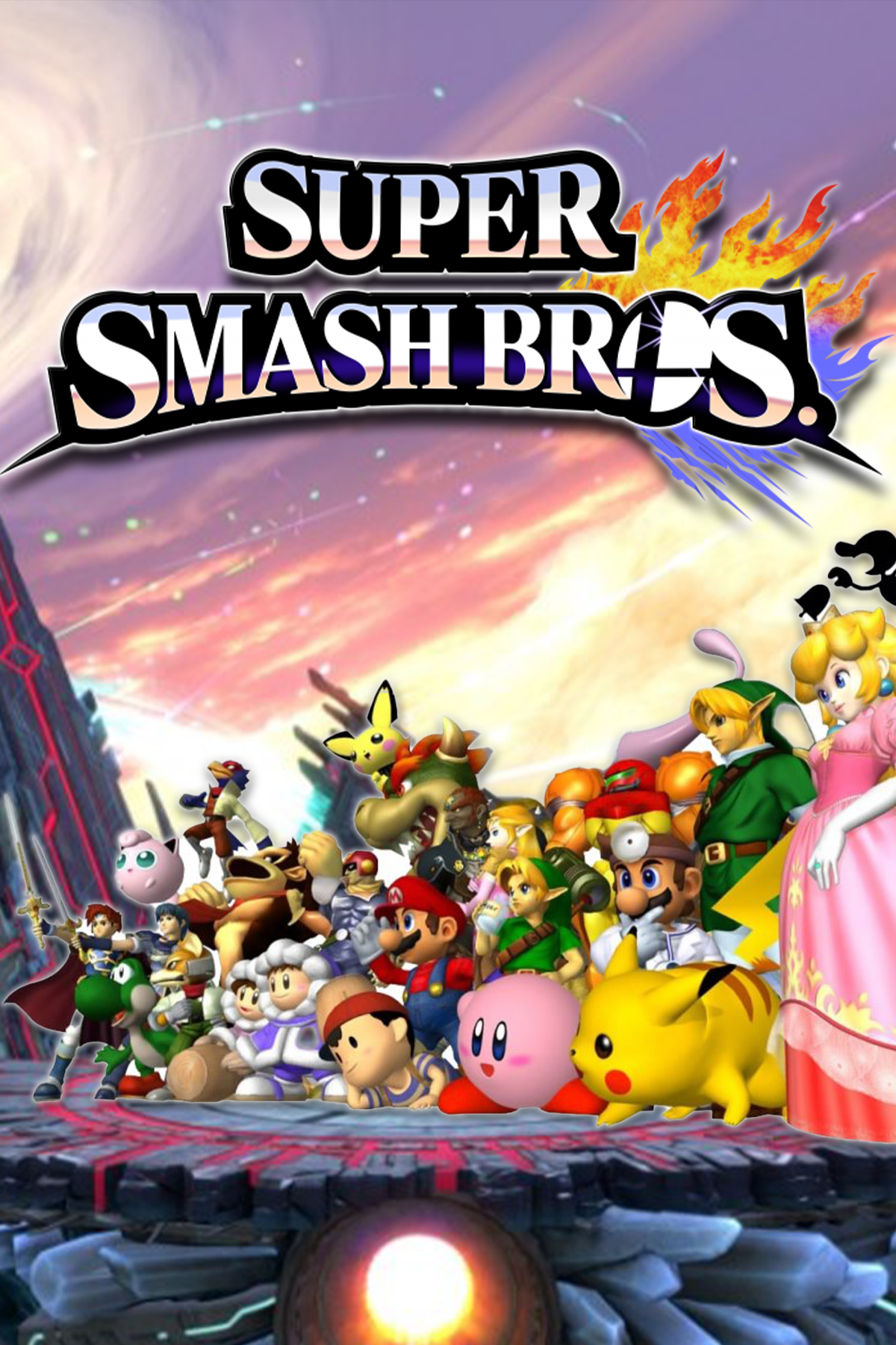 Étiquette de franchise Super Smash Bros