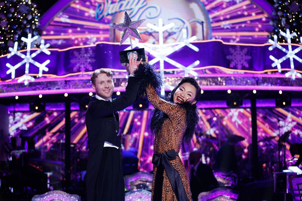 venez danser strictement, les gagnants spéciaux de Noël 2023, Jamie Borthwick et Nancy Xu