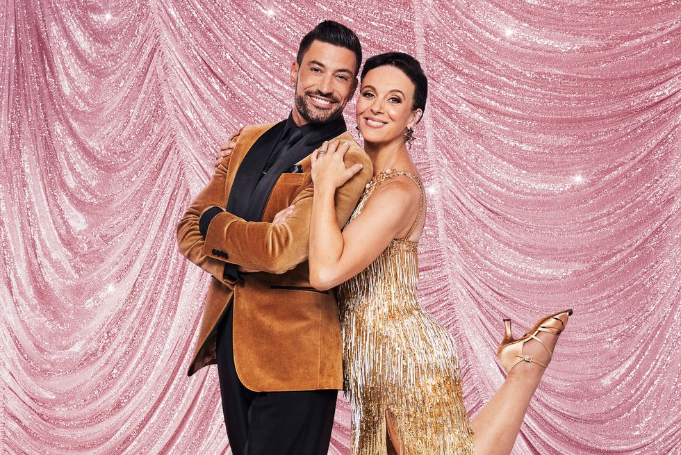 giovanni pernice et amanda abbington sur strictement come dancing 2023