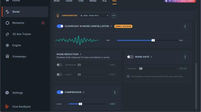 logiciel sonar steelseries