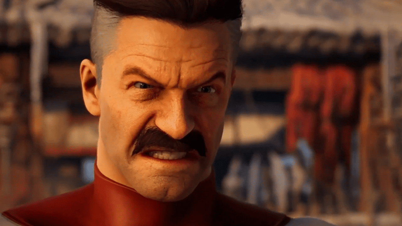 Un fan de Mortal Kombat 1 découvre des animations pour la brutalité bizarre de la moustache d'Omni-Man
