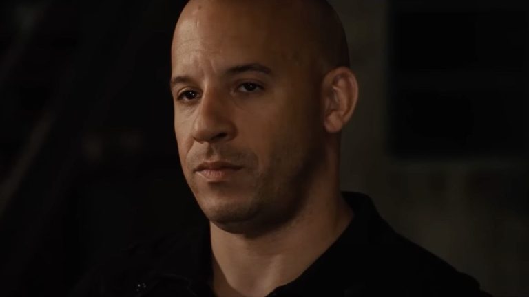 Vin Diesel as Dominic Toretto in Fast Five