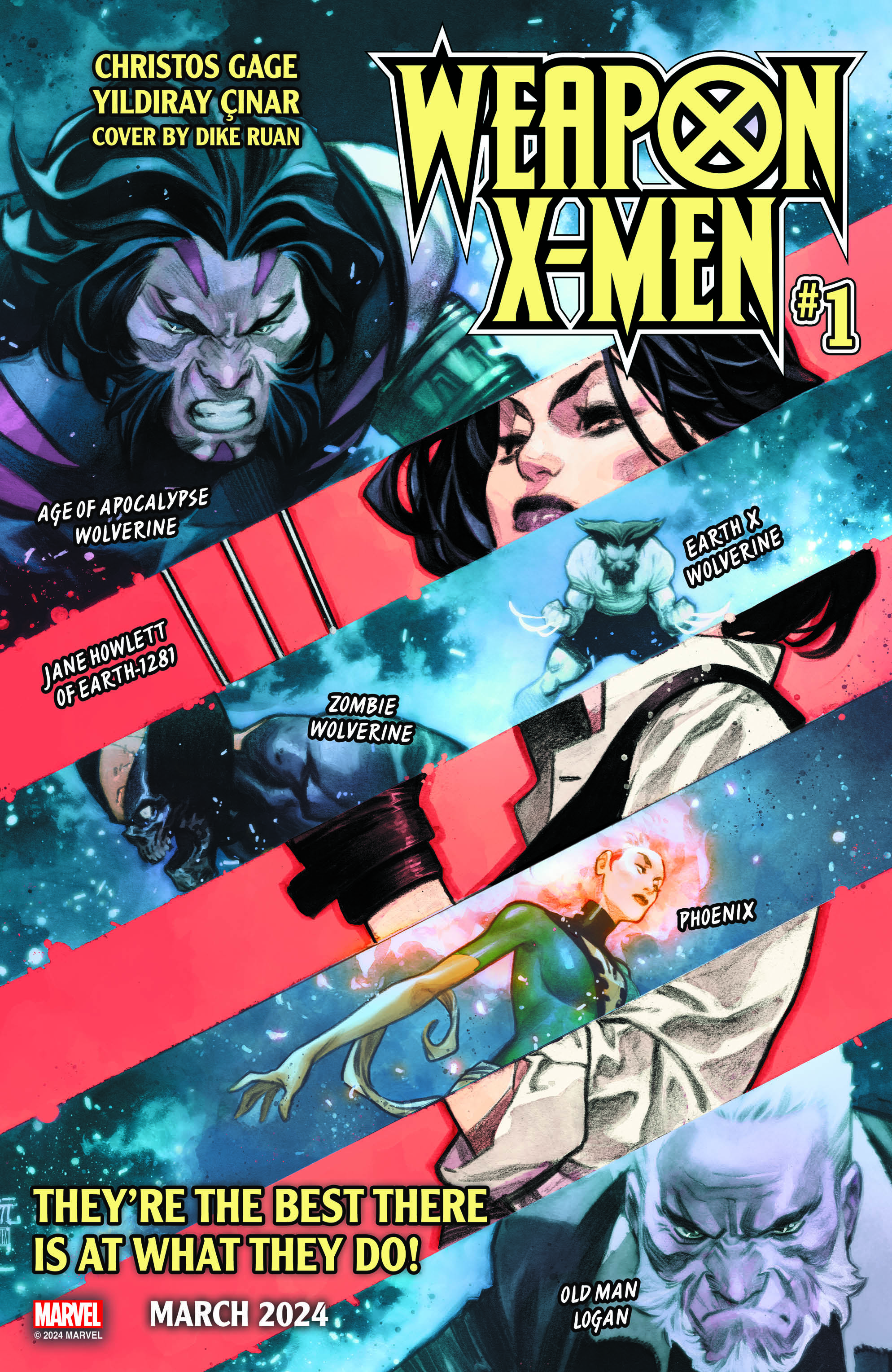 Art de l'arme X-Men