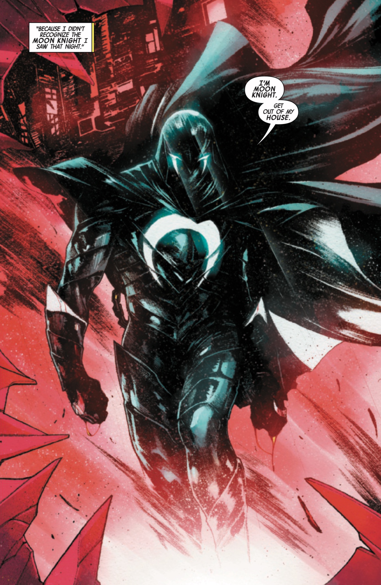 Art d'intérieur Vengeance of the Moon Knight #1