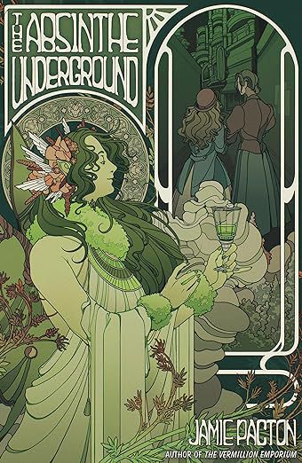 couverture du livre l'absinthe underground