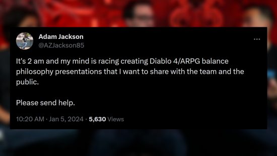 Diablo 4 Saison 3 – Le concepteur de classe Blizzard, Adam Jackson, dit : 