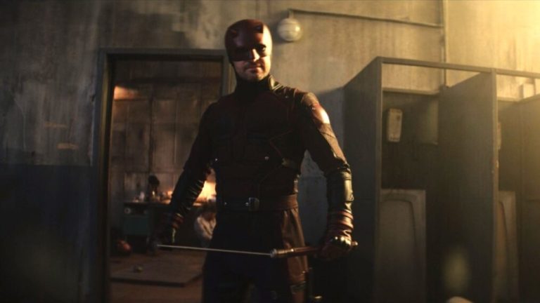 Charlie Cox as Daredevil for 