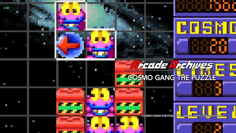 Cosmo Gang the Puzzle est le jeu Arcade Archives de cette semaine sur Switch
