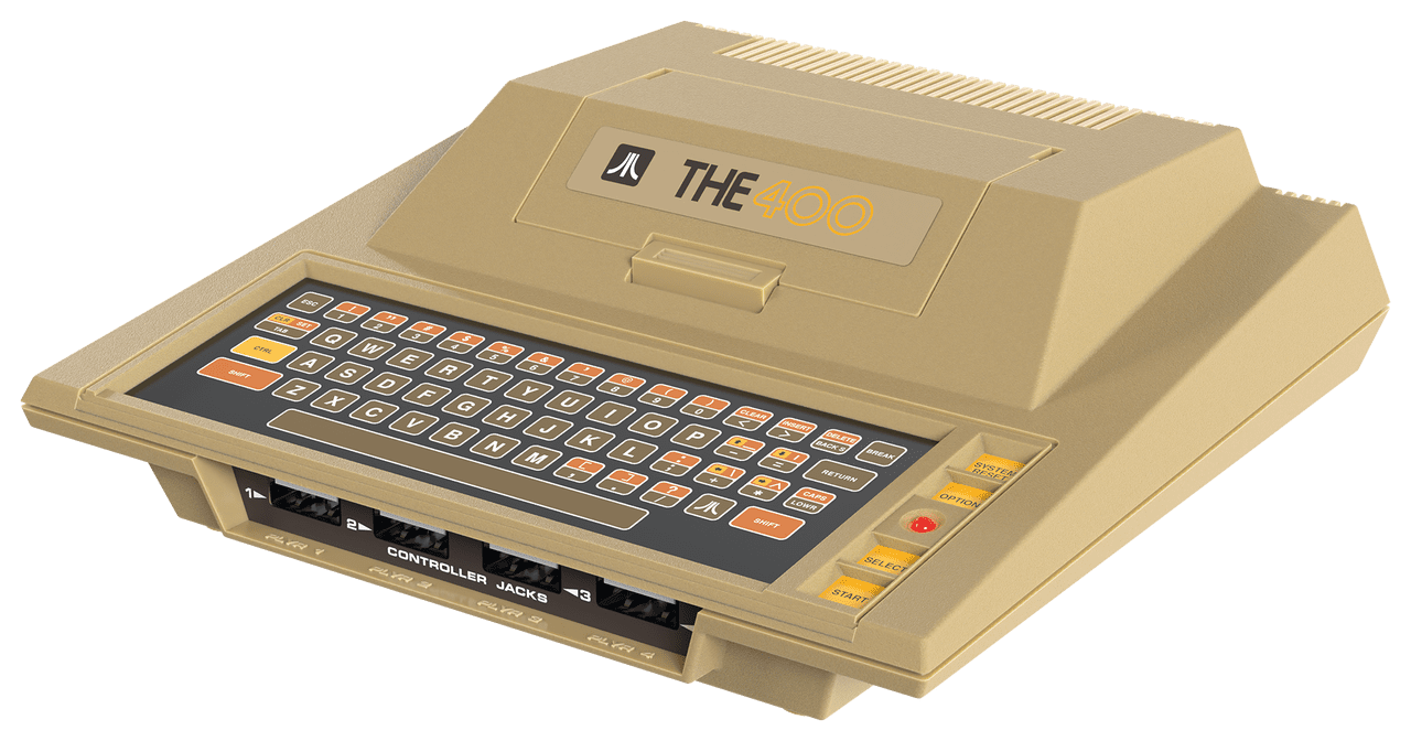 Le 400 Mini est une récréation réduite de l'Atari 400
