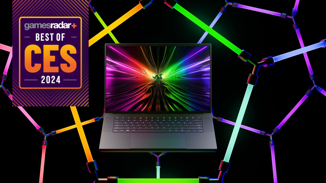 Razer Blade 16 avec la meilleure bannière du CES