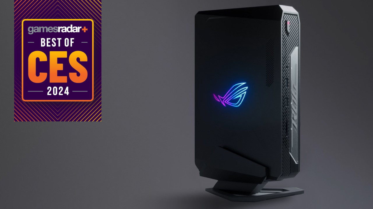 Asus ROG NUC avec la bannière Best of CES