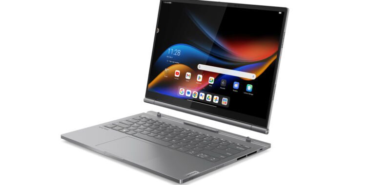 L’ordinateur portable Lenovo détachable est constitué de deux ordinateurs distincts, fonctionnant sous Windows et Android