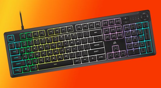 Le nouveau clavier RVB de Corsair est moins cher que Baldur's Gate 3