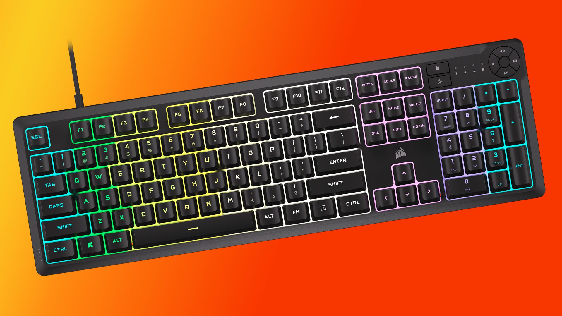 Le nouveau clavier RVB de Corsair est moins cher que Baldur's Gate 3
