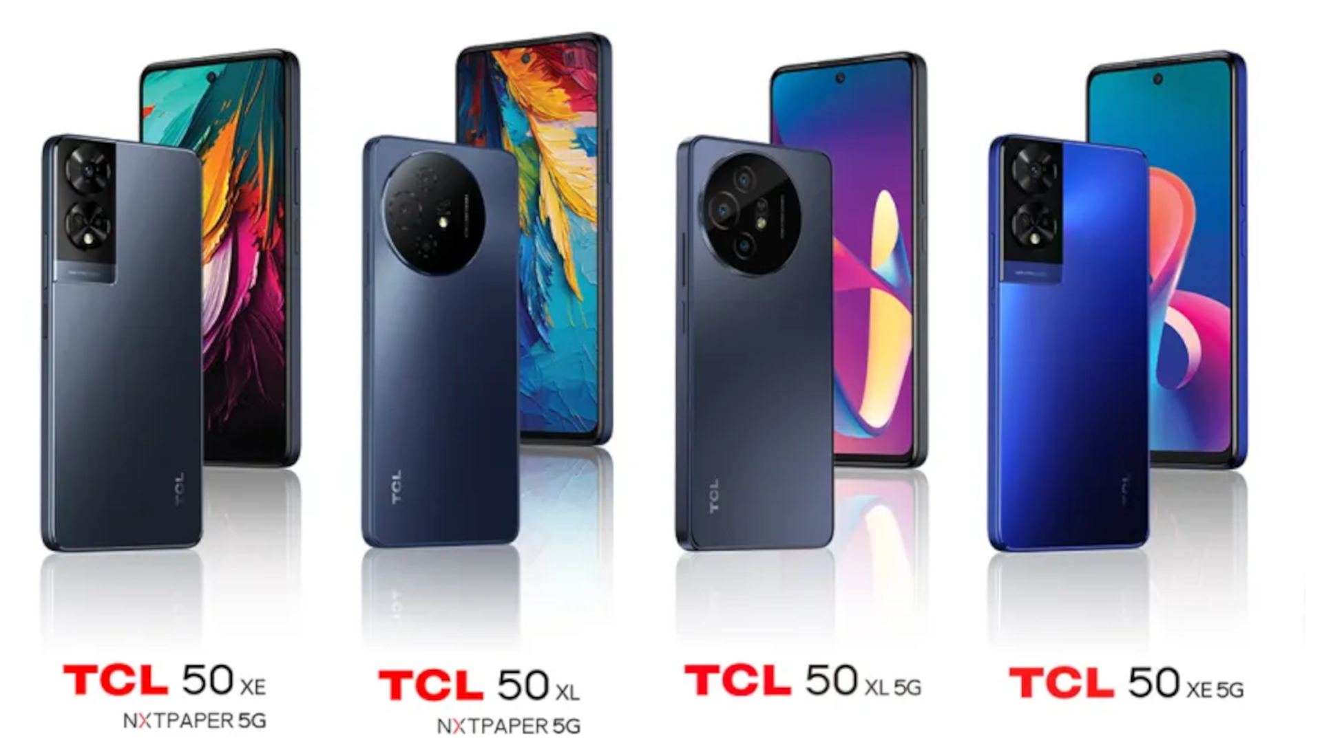 Options TCL 50 XL et XE