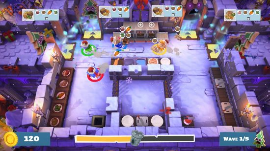 Meilleurs jeux à jouer à Noël : Overcooked