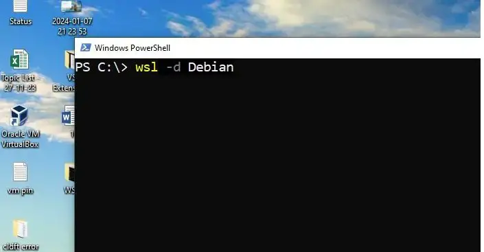 Wsl Distro Redémarrer Powershell