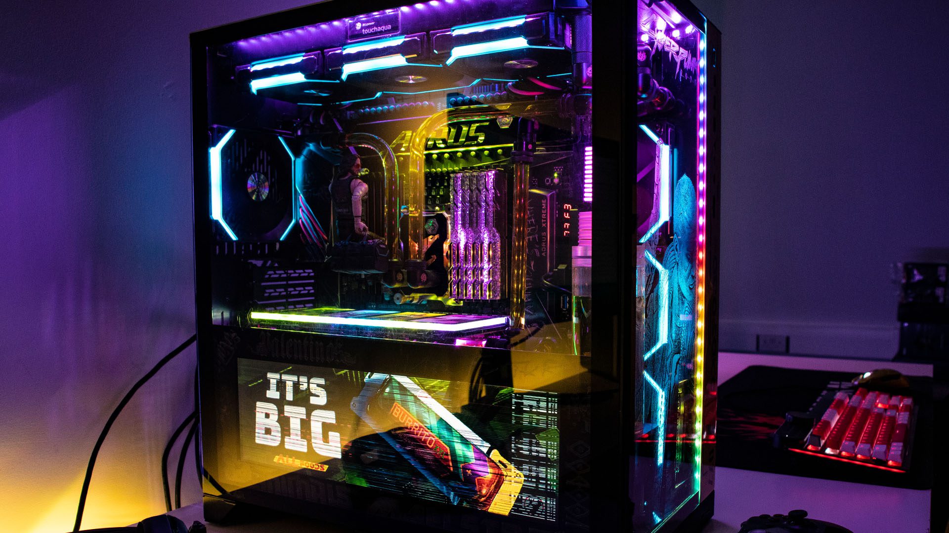 Cette version de PC de jeu Cyberpunk 2077 vient tout droit de Night City
