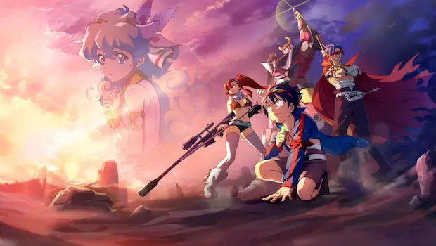 Tengen Toppa Gurren Lagann title card