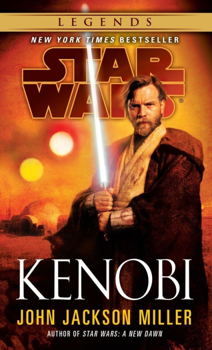 Couverture Kenobi.  Cette image fait partie d'un article sur les meilleurs livres Star Wars Legends.