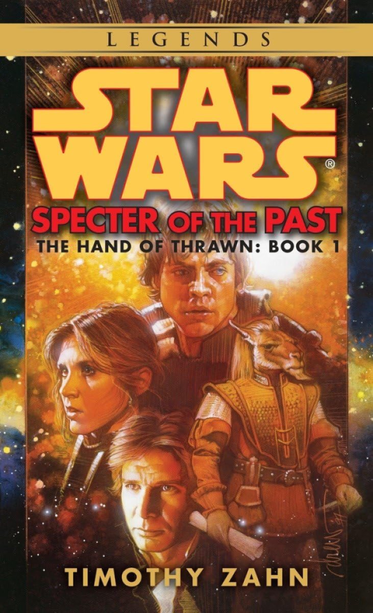 Couverture du Spectre du passé.  Cette image fait partie d'un article sur les meilleurs livres Star Wars Legends.