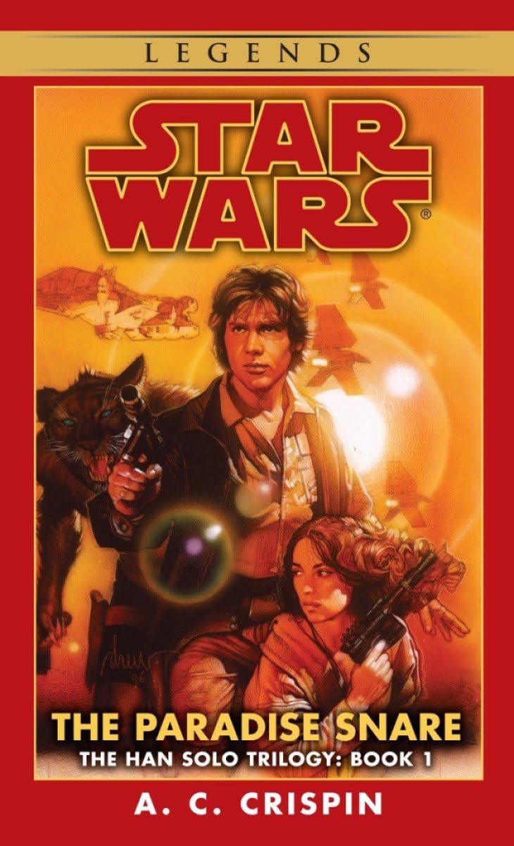 La couverture de Paradise Snare.  Cette image fait partie d'un article sur les meilleurs livres Star Wars Legends.