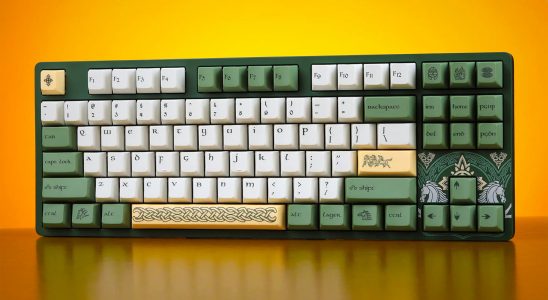 Je suis un grand fan de Tolkien et j'ai besoin de ce nouveau clavier de jeu Rohan