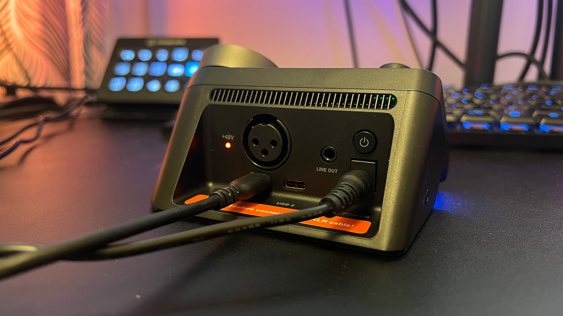 Ports de connexion de SteelSeries Alias ​​Pro