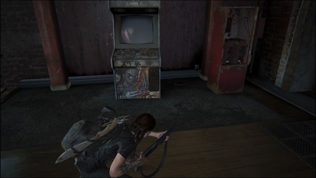 Ellie au combat dans The Last of Us Part 2 Remastered.