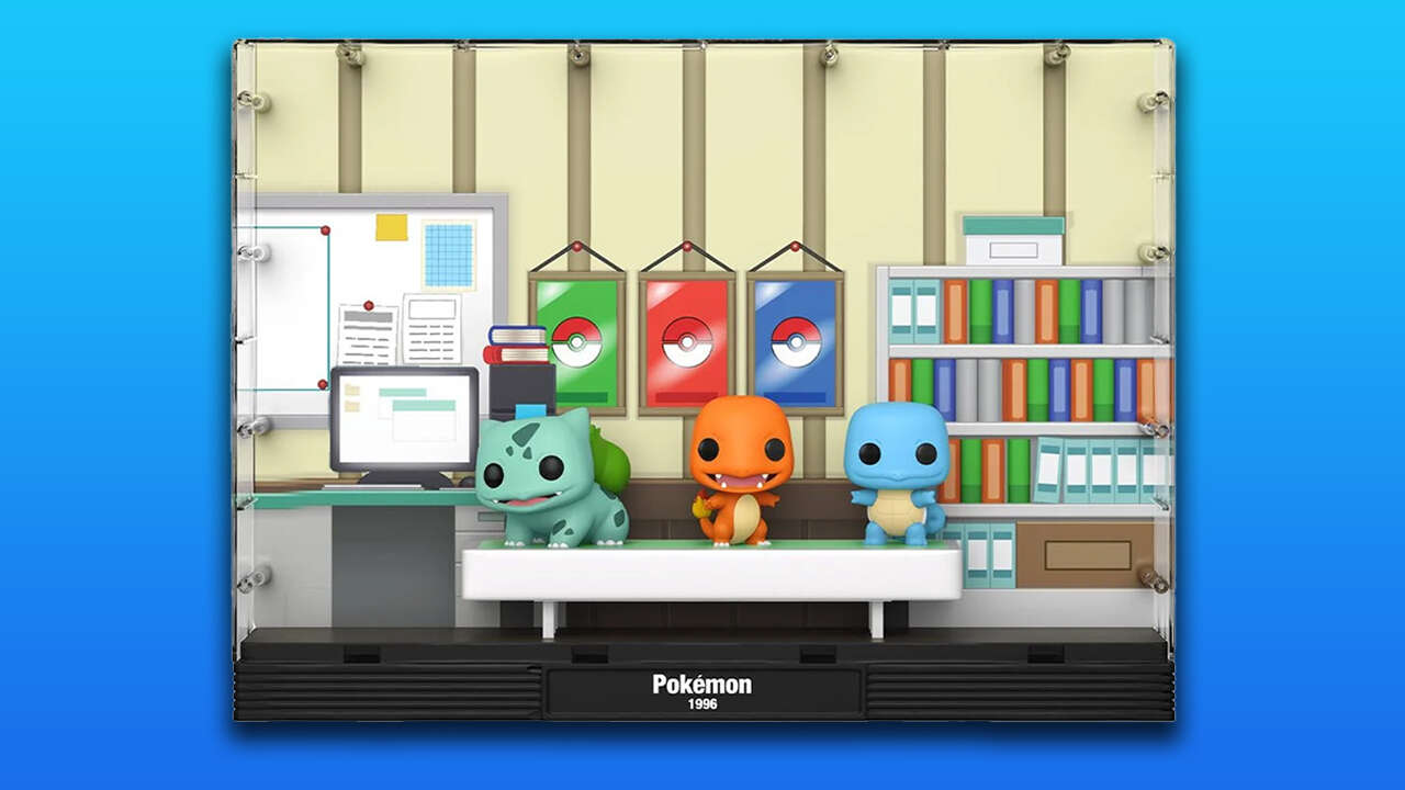 Les starters Pokémon originaux sont présentés dans le dernier coffret d'exposition Funko Pop
