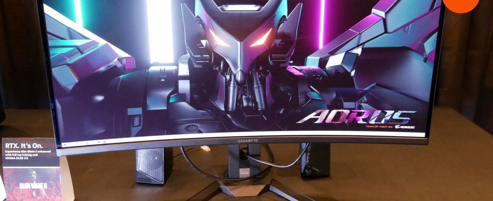 Aperçu du Gigabyte Aorus MO34WQC2 – un OLED ultra-large de 34 pouces à 240 Hz