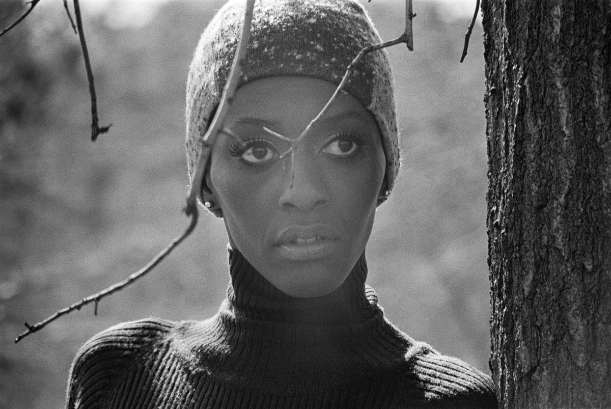 Bethann Hardison sur une photo d'archive présentée dans Invisible Beauty.