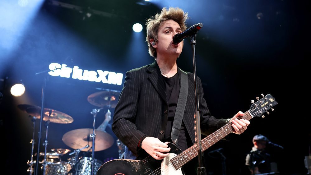 NEW YORK, NEW YORK - JANUARY 18: Billie Joe Armstrong of Green Day performs for SiriusXM's Small Stage Series at Irving Plaza on January 18, 2024 in New York City. (Photo by Jamie McCarthy/Getty Images for SiriusXM)