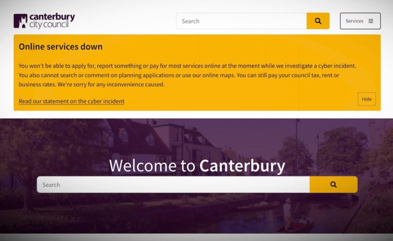Une cyberattaque ciblant les conseils municipaux britanniques provoque des perturbations en ligne