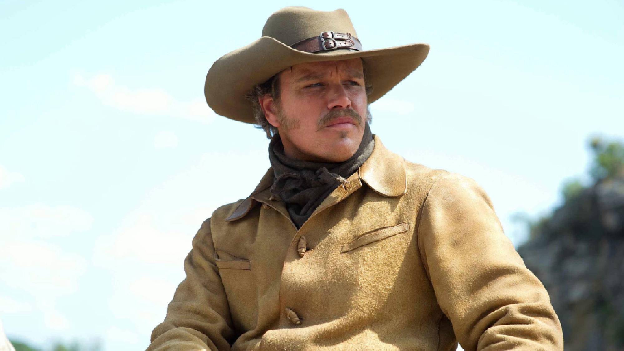 Matt Damon dans le rôle du Texas Ranger LaBoeuf dans True Grit (2010)