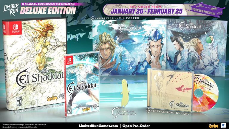 Sortie physique d'El Shaddai Switch détaillée pour l'ouest
