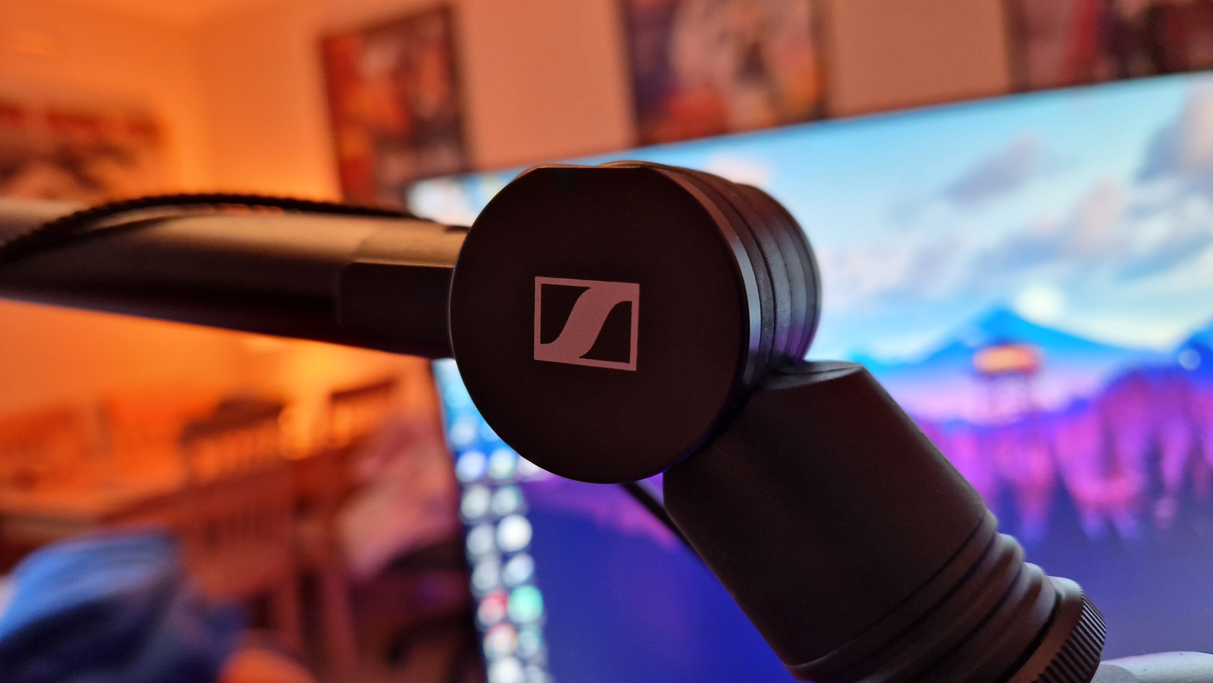 Bras de perche Sennheiser "S" logo