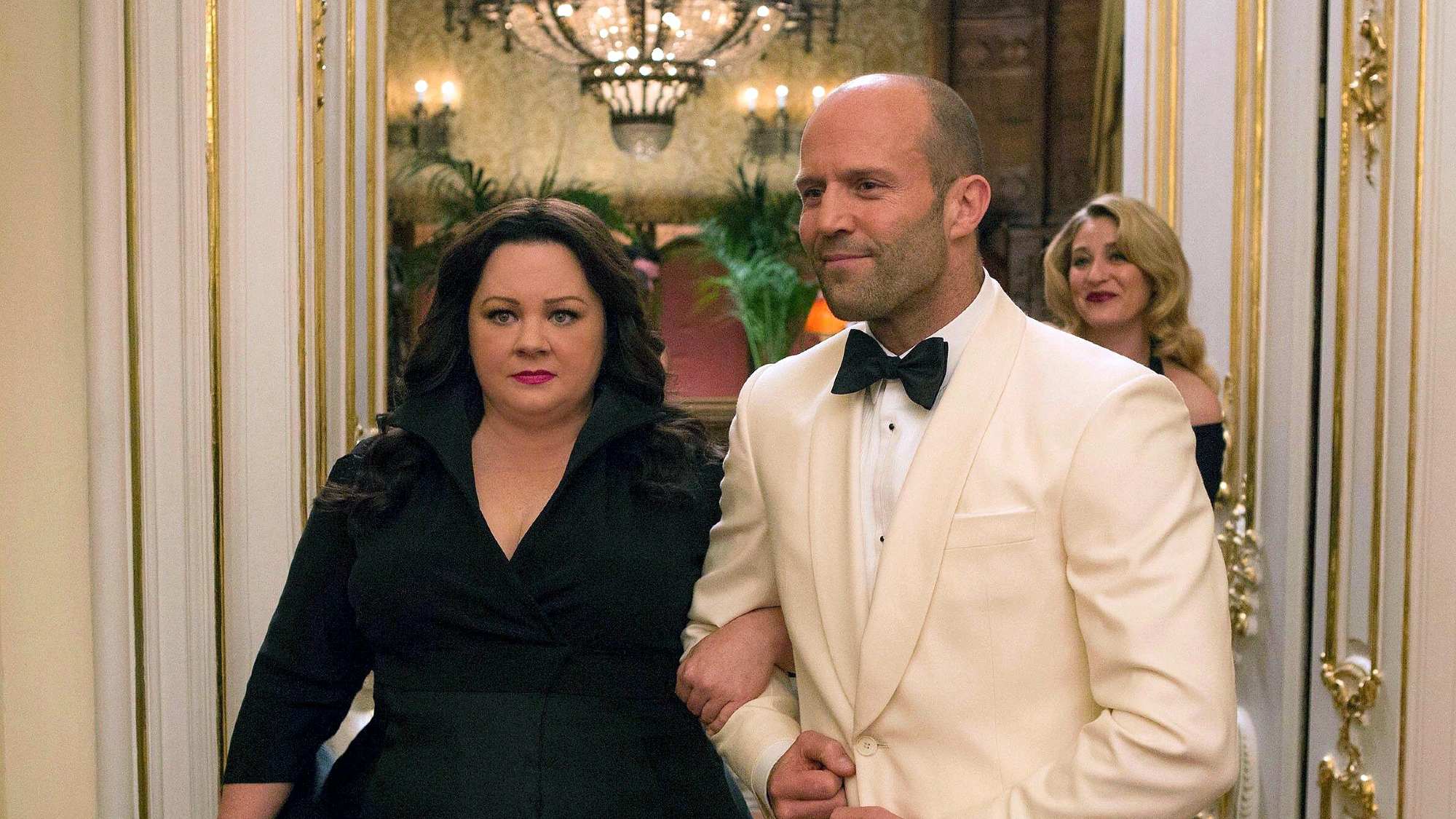 Melissa McCarthy et Jason Statham dans Spy (2015)