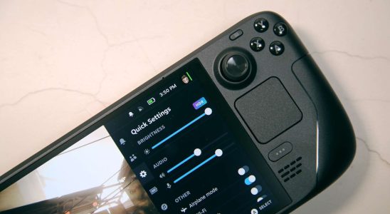 Valve Steam Deck OLED handheld PC