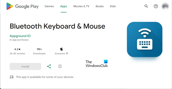 Installer le clavier et la souris Bluetooth