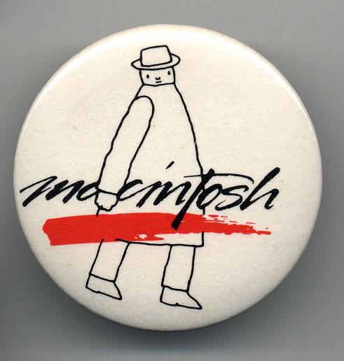 Pin's Monsieur Macintosh - Folon