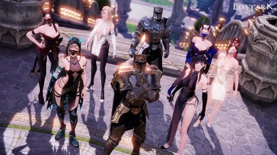 Interview Lost Ark - Plusieurs skins du cinquième anniversaire de la version coréenne qui sont disponibles dans la version occidentale.