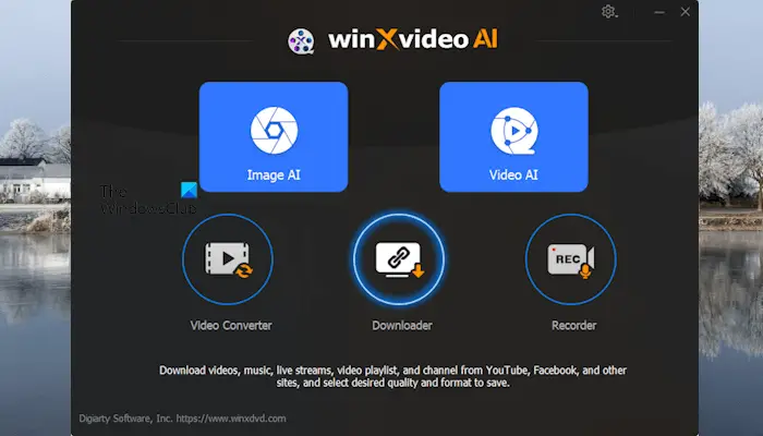 Revue Winxvideo AI : Meilleur optimiseur et convertisseur vidéo/image pour PC