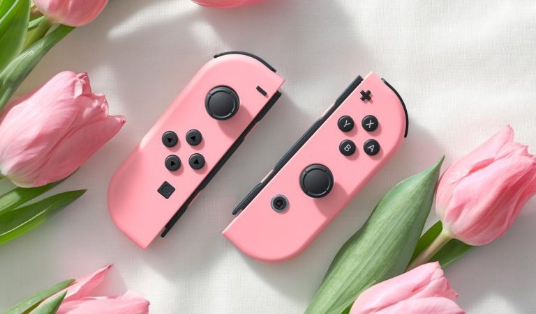 Joy-Con rose pastel révélé
