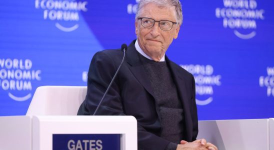 Bill Gates, billionaire and co-chairman of the Bill and Melinda Gates Foundation, during a panel session on day two of the World Economic Forum (WEF) in Davos, Switzerland, on Wednesday, Jan. 17, 2024. The annual Davos gathering of political leaders, top executives and celebrities runs from January 15 to 19.