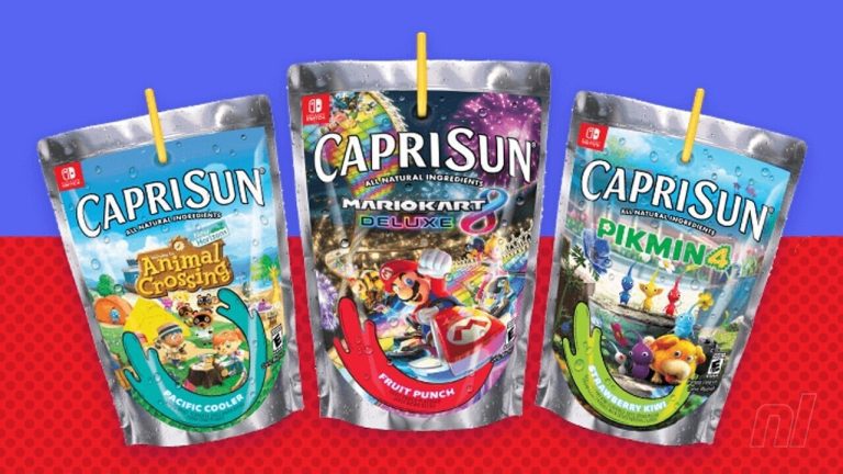 Aléatoire : Nintendo s'associe à Capri Sun pour "Slurp To Win" Switch OLED (États-Unis)
