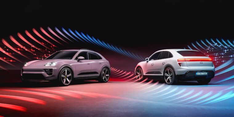 Voici la version de production du premier SUV électrique Macan de Porsche